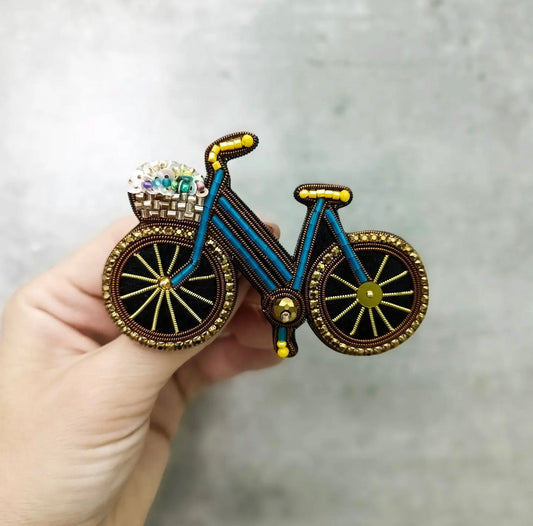 Голландський велосипед з кошиком для квітів